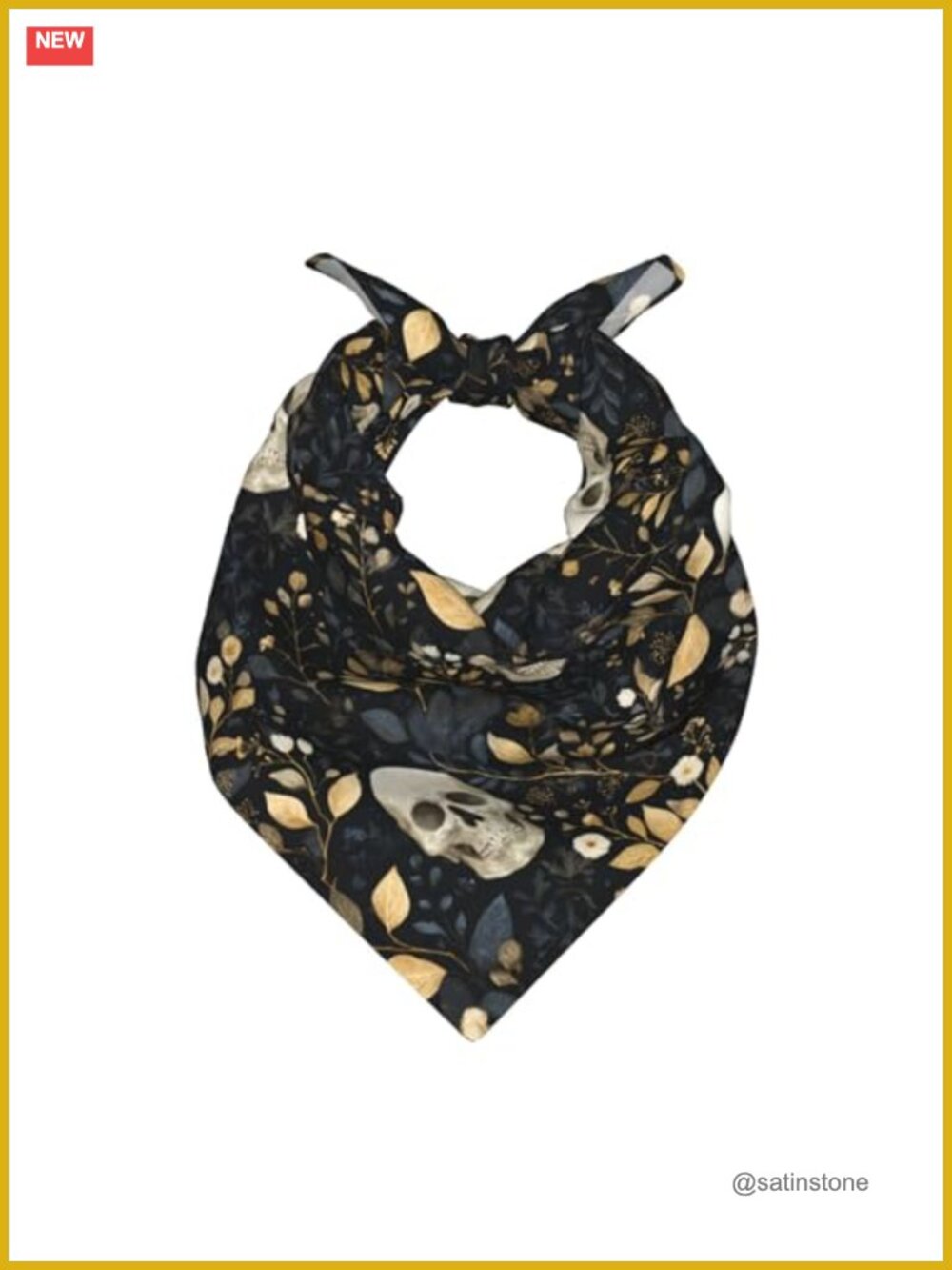 Satin Silk-Like Square Scarf 22x22 Hair Wrap Neckerchief Handbag Accessory